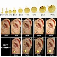 Image result for Ear Gauges Size 0