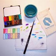 Image result for Pocket Size Watercolour Palette Box