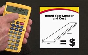 Image result for Board Foot Chart for Lumber