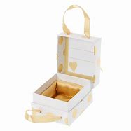 Image result for White and Gold Gift Box