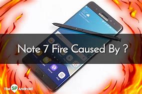 Image result for Galaxy Note 7 On Fire
