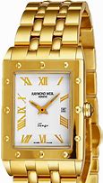 Image result for Raymond Weil Watch Rectangle Face