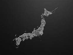 Image result for Japan Topographic Map