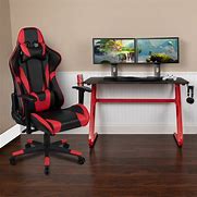 Image result for Gaming Setup Desk and Chair
