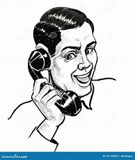 Image result for Black and White Telephone