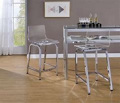Image result for Acrylic Bar Stools