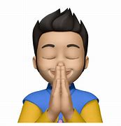 Image result for The Animoji Man Praying