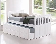 Image result for Single Trundle Bed with Mattress