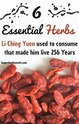 Image result for Li Ching Yuen Diet