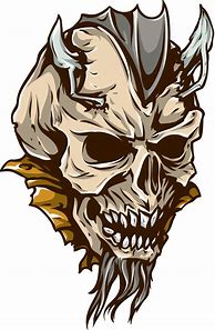 Image result for Gothic Skull Tattoo Art PNG