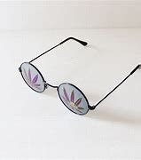 Image result for John Lennon Sunglasses Pot Leaf