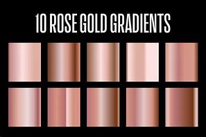 Image result for Rose Gold Palette Color Gradient