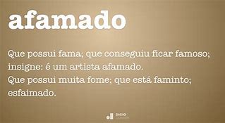 Image result for afamado