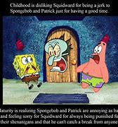 Image result for Squidward Dead From Spongebob Meme