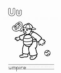 Image result for Umpire Coloring Page