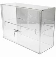 Image result for Clear Display Cabinet
