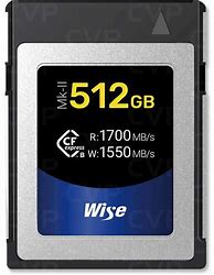 Image result for Wise 512GB Cfexpress Type B