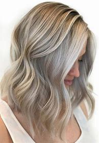 Image result for Blonde and Gray Hair Color Images