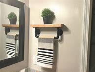 Image result for Bathroom Door Towel Rack