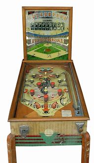 Image result for Baseball Pinball Machine