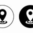 Image result for Location Icon in Circle