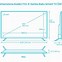 Image result for 46 Inch TV Dimensions