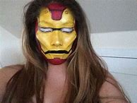 Image result for Iron Man Face Paint Fail