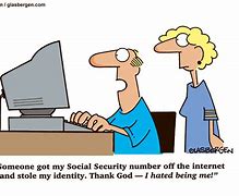 Image result for Identity Theft Cartoon