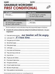 Image result for If Conditional Worksheet