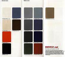 Image result for BMW E21 Colors Codes
