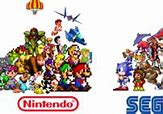 Image result for Sega and Nintendo Partnership Drawing