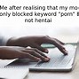 Image result for Typing with One Hand Meme