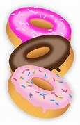 Image result for White Donut Clip Art