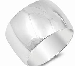 Image result for Wide Sterling Silver Rings