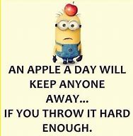 Image result for An Apple a Day Keeps Anyone Away Meme