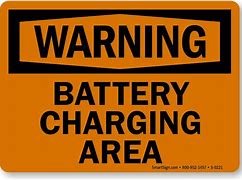 Image result for Battery-Charging Sign