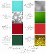 Image result for Anniversary Colors