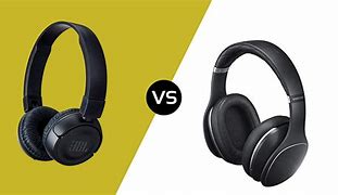 Image result for Difference On Ear and Over Ear Headphones