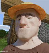 Image result for Villager From Minecraft in Real Life Meme