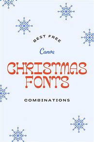 Image result for Publisher Fonts for Christmas