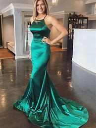 Image result for Green Mermaid Prom Dresses