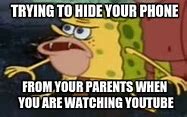 Image result for Hiding Phone Messages Meme