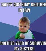 Image result for Brother in Law Birthday Meme
