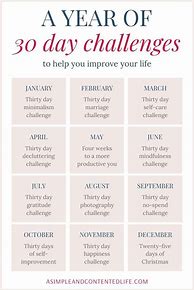 Image result for 30-Day New Year Challenge