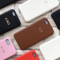 Image result for Leather Monogram Phone Case