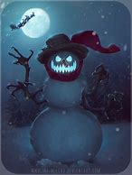 Image result for Monster Scary Snowman
