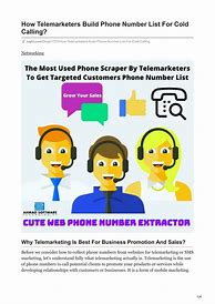 Image result for Telemarketer Numbers