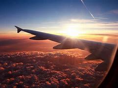 Image result for NetJets Plane Sunset