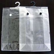 Image result for PVC Bag with Hanger