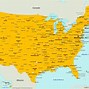 Image result for Us State Map with Major Cities